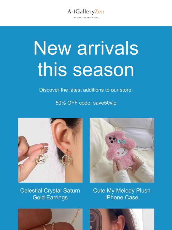 Get energized with our hot new arrivals!