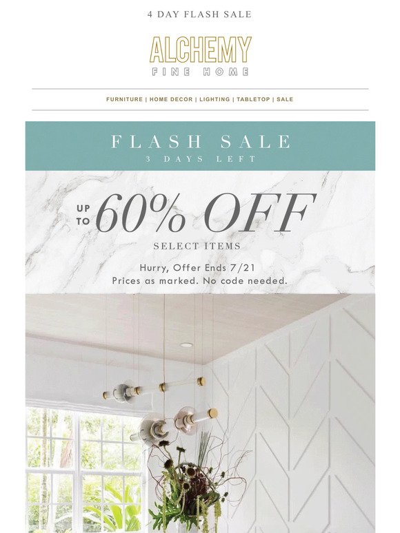 Flash Sale ⚡ Up to 60% Off Eichholtz & Interlude Home