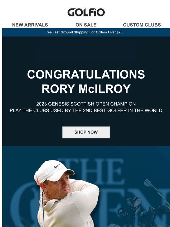PLAY RORY'S CLUBS!