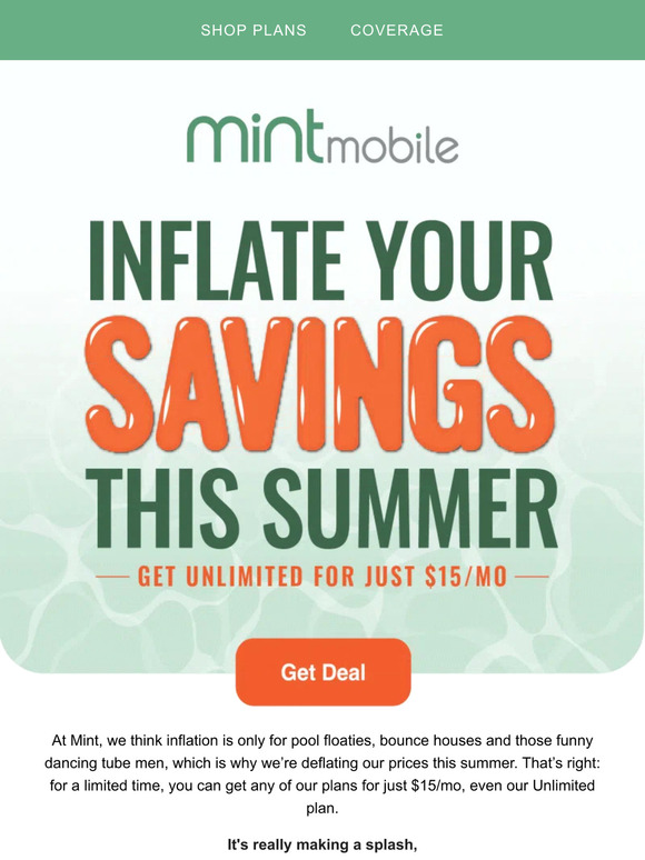 Unlimited for $15. On the Nation's Largest 5G Network