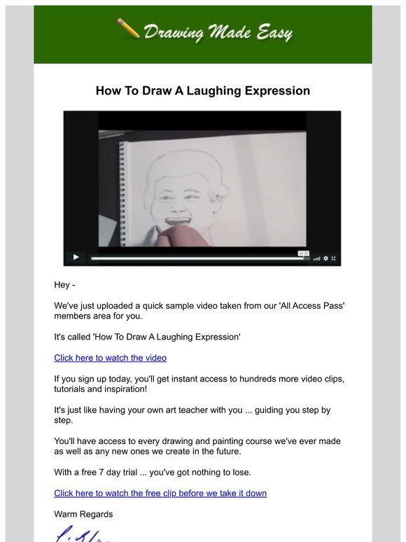 — - how to draw a laughing expression [VIDEO]