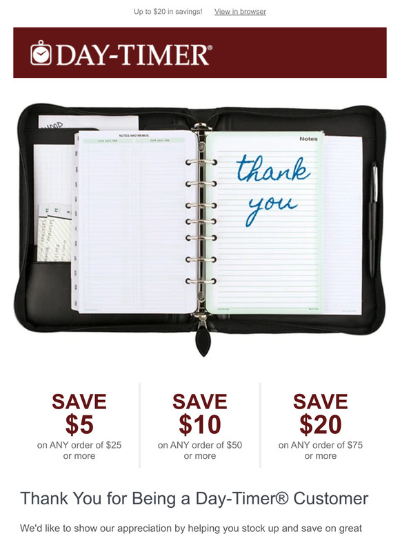 Our thanks to you!  Special offer awaits