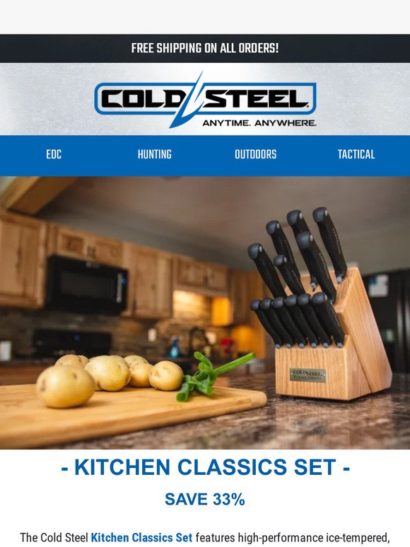 Save 20-33% On All Kitchen Knives!