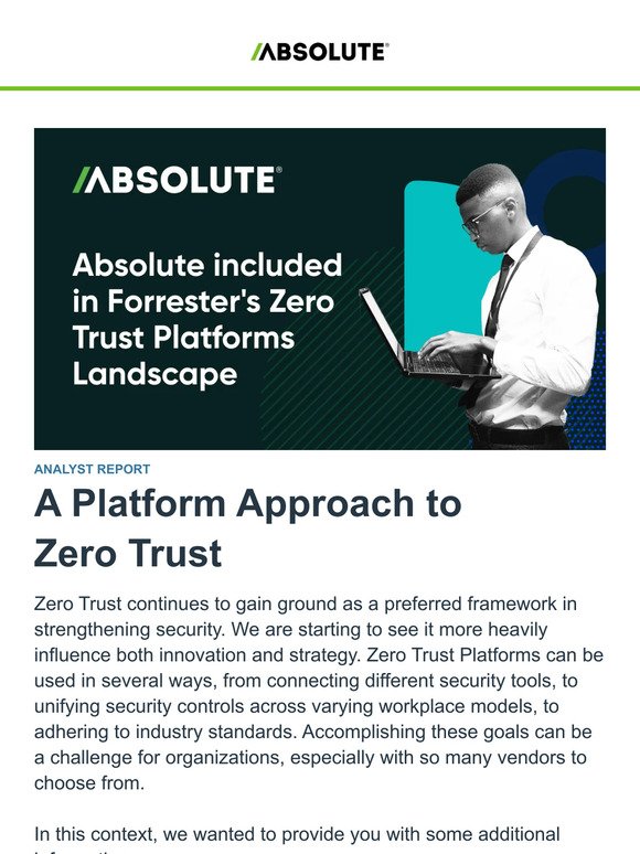 A Platform Approach to Zero Trust