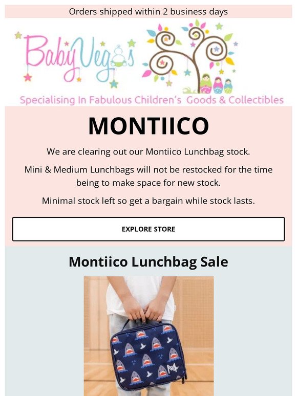 Been eyeing off a Montiico lunchbag? this one is for you
