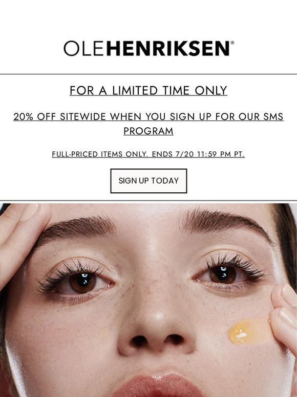 Surprise! Enjoy 20% off