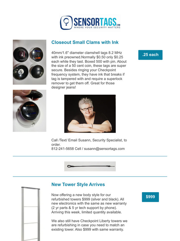 ❤️  Sensortags Newsletter    Customer