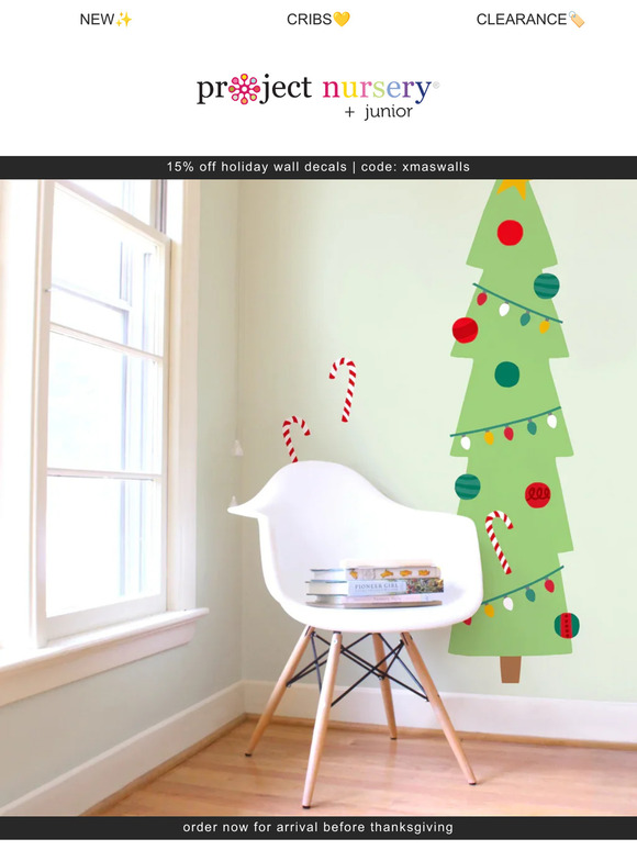 🎄 It's Time to Order Holiday Wall Decals 🎄