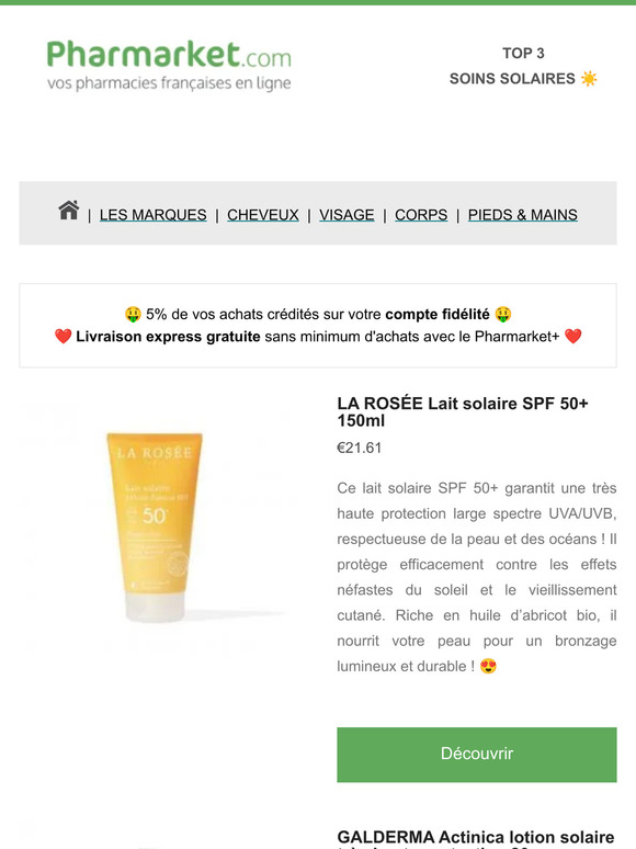 TOP 3 des soins solaires ! ☀️
