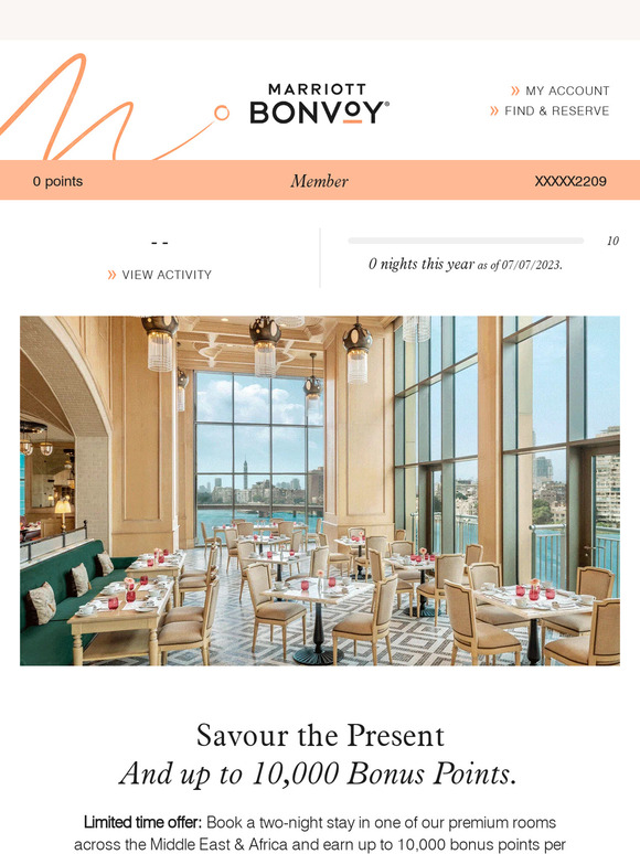 —'s Marriott Bonvoy Account Update: Earn Up To 10k Points This Summer!