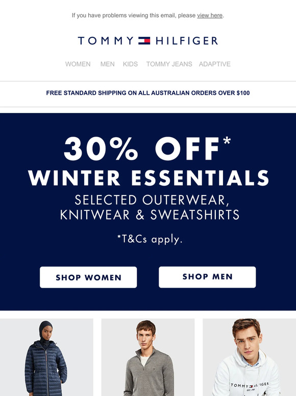 Just In: 30% Off Winter Essentials