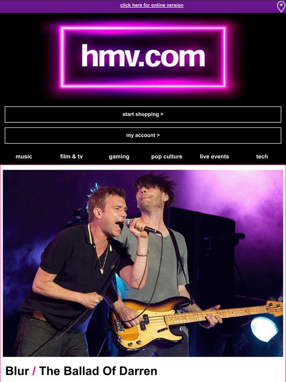 🎧 the hmv Newsletter! | New Music Friday | Latest Tech Offers!