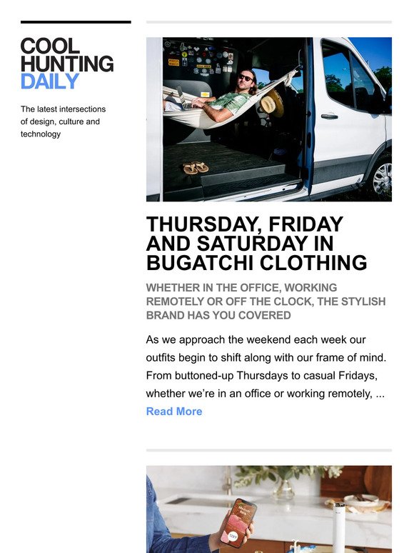 Thursday, Friday and Saturday in Bugatchi