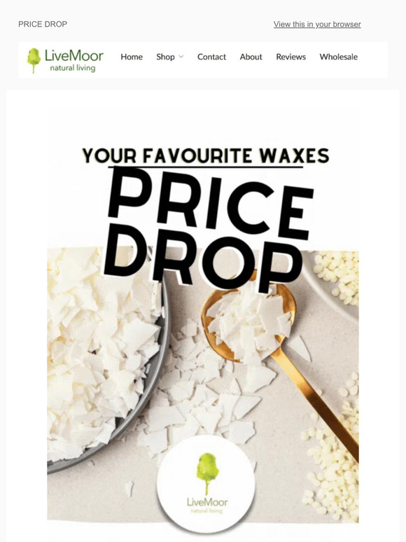 PRICE DROP on All Your Favourite Waxes 🥳