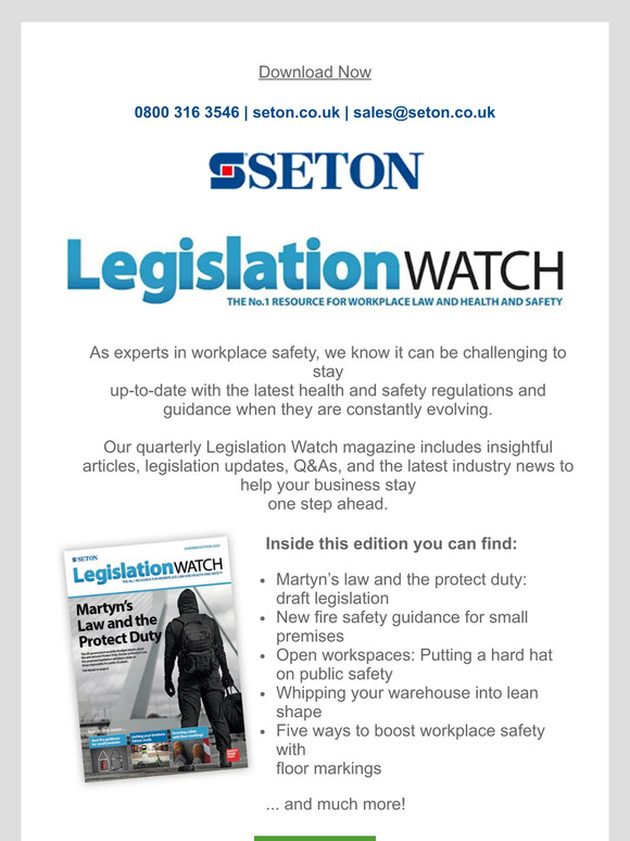 Your free copy of Legislation Watch is here!