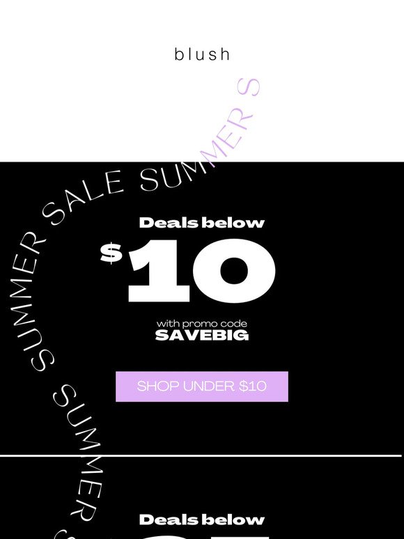 summer sale: little gems under $10 💎