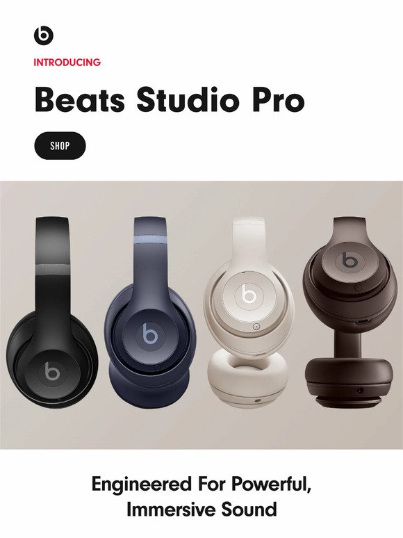Introducing Beats Studio Pro