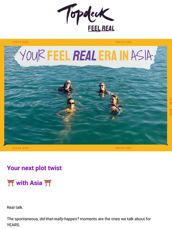 Moments YOU can have in Asia