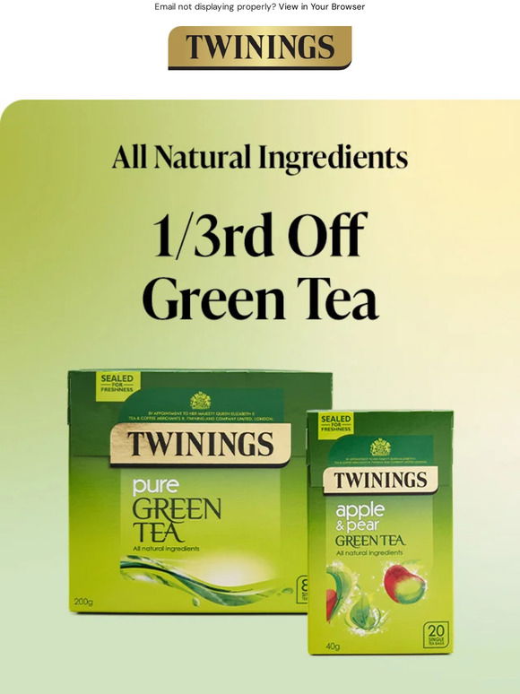 twinings.co.uk: Today only: Free UK Delivery