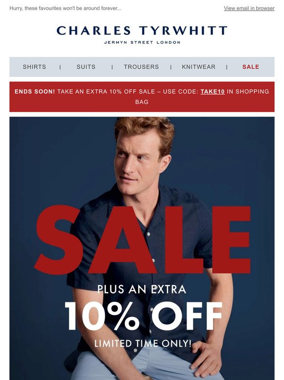 An Extra 10% off SALE Top Picks