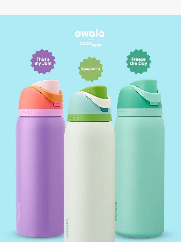 Color Drop: What You Need to Know – Owala