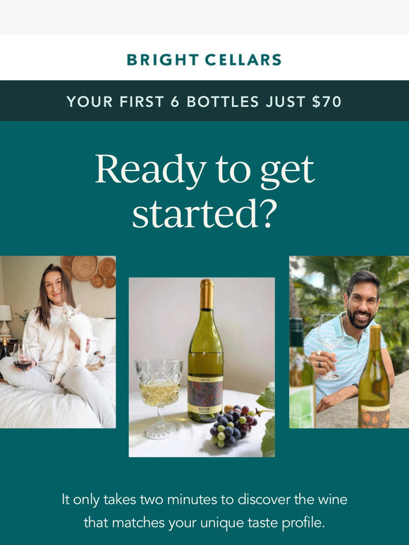 Want 6 wines for just $70?