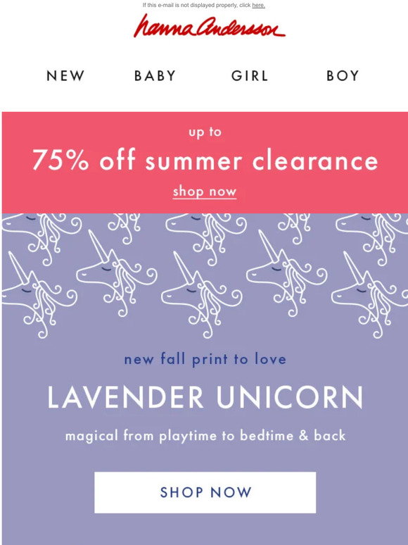 Hanna Andersson Email Newsletters: Shop Sales, Discounts, and Coupon Codes