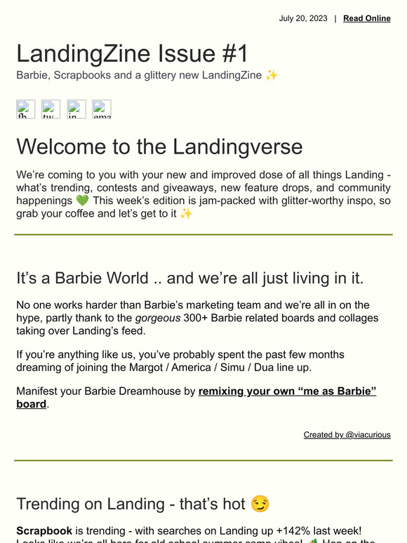 LandingZine Issue #1