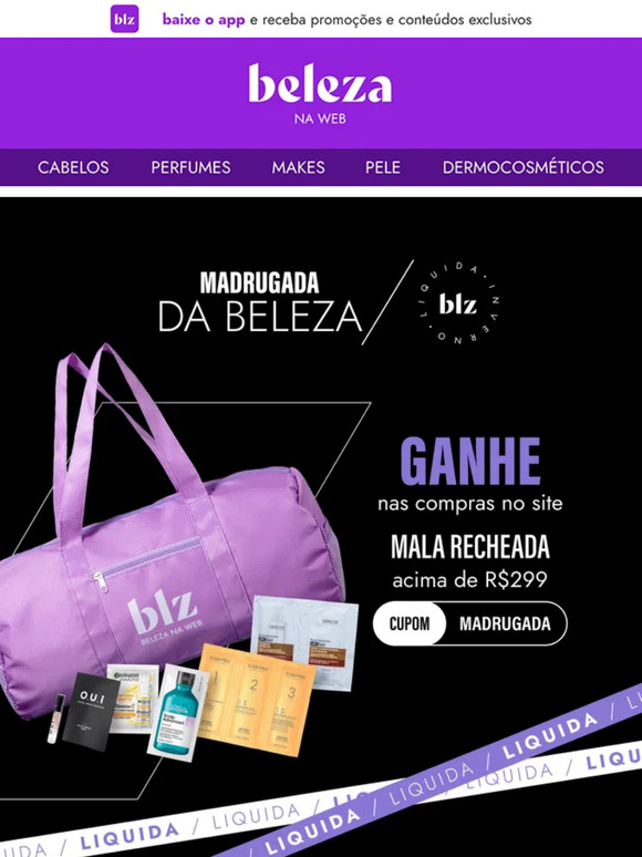 A Madrugada da Beleza começou!