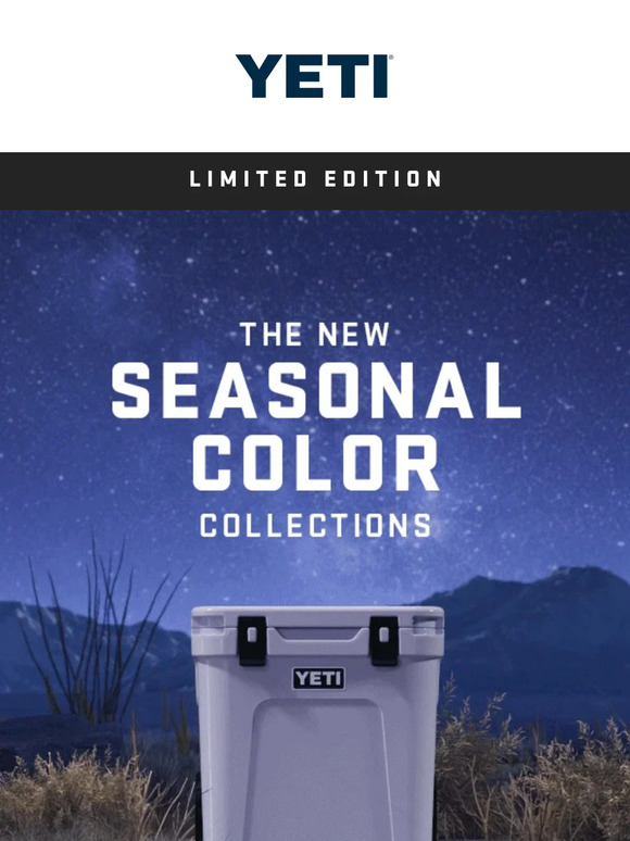 YETI Introducing All New Color Collections Milled