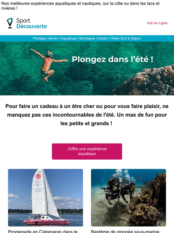 Rafraîchissement et fun garantis !
