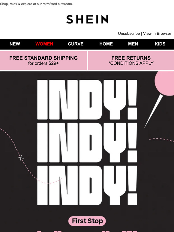 SHEIN Our SHEIN x Klarna Mobile Showroom is OPENING SOON! Milled