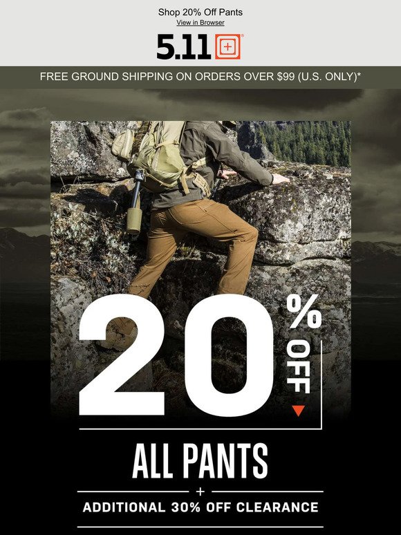 20% OFF THE BEST DAMN PANTS + more 👖
