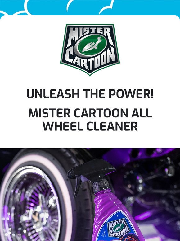 Turtle Wax x Mister Cartoon 16 Ounce Interior and Exterior Protectant