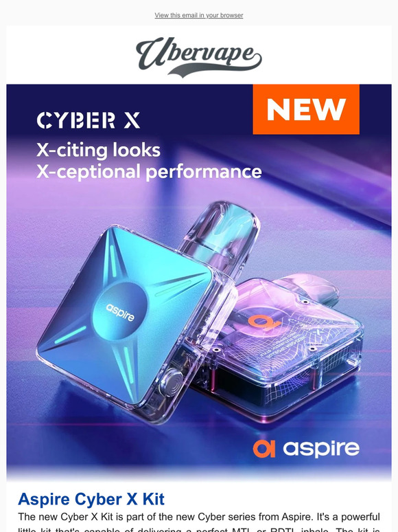 Hot In: Aspire Cyber X Pod Kit