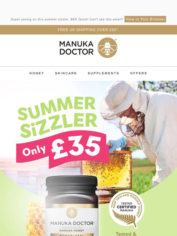 🚨 6 Hours Only: 540 MGO Manuka Offer 🚨