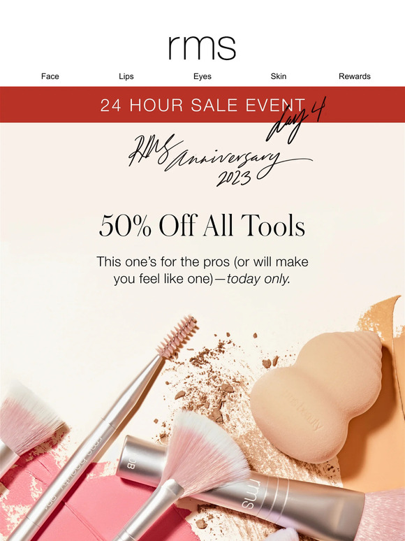 Day 4: 50% OFF All Tools 💫 To Feel Like A Pro