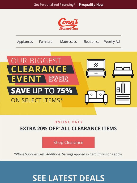 Don't miss our BIGGEST Clearance Sale of the year
