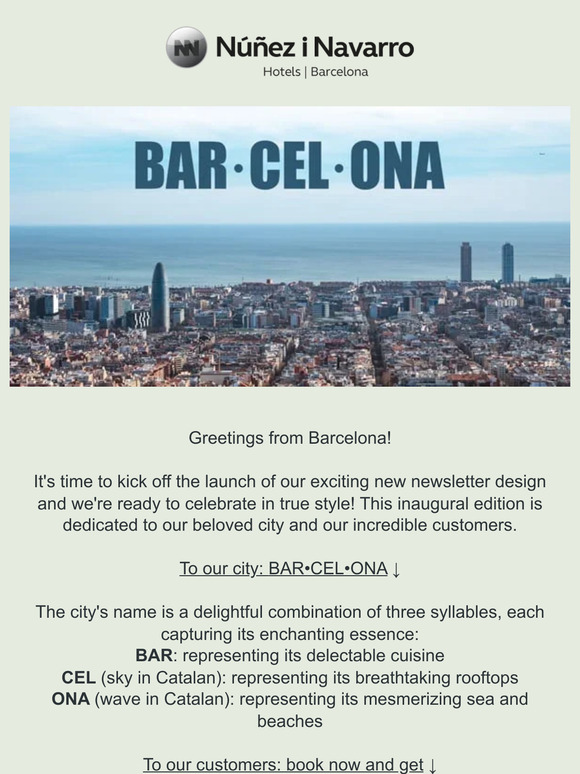 BARCELONA: Bars, sky, and sea. Which do you prefer?