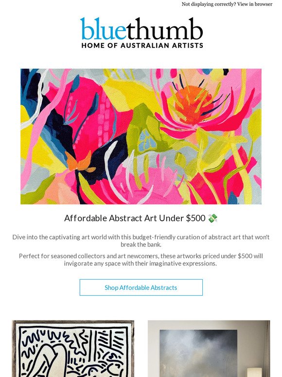 Abstract art under $500! 🤯