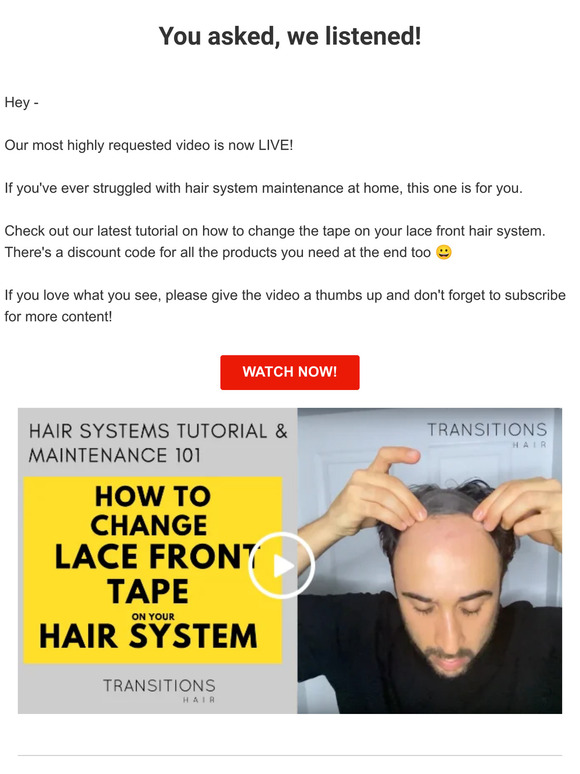 How to change your tape at home
