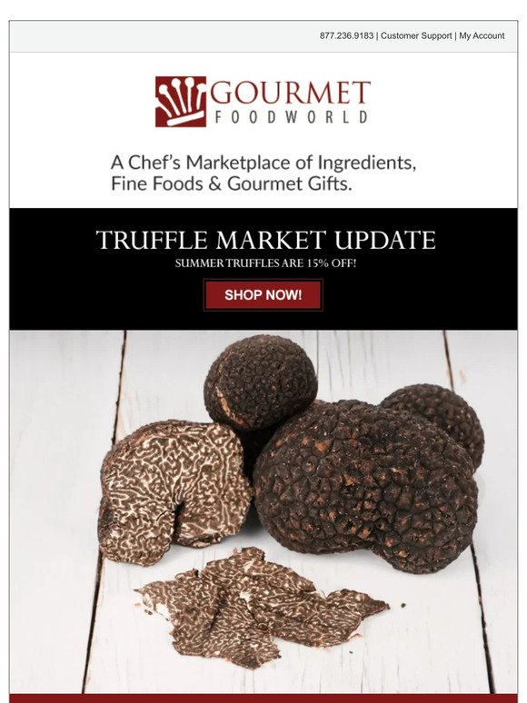 Fresh Truffle Market Update: Truffles in Stock!