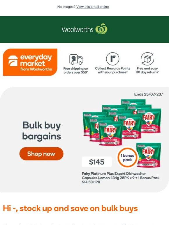 — 💰 Get more for less with bulk buy bargains!