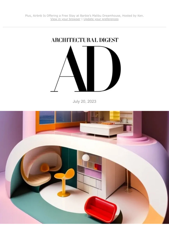 Architectural Digest Inside Barbie's Captivating World Milled