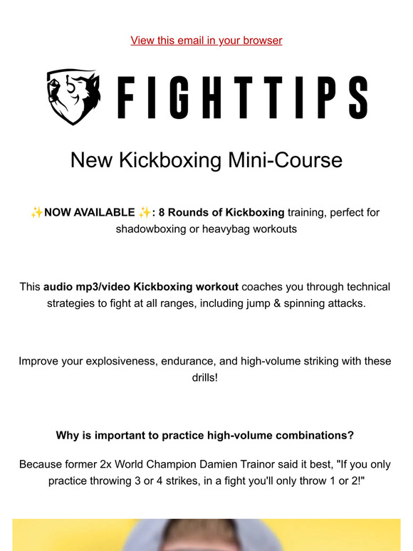 New ✨ 8 Round Kickboxing Workout