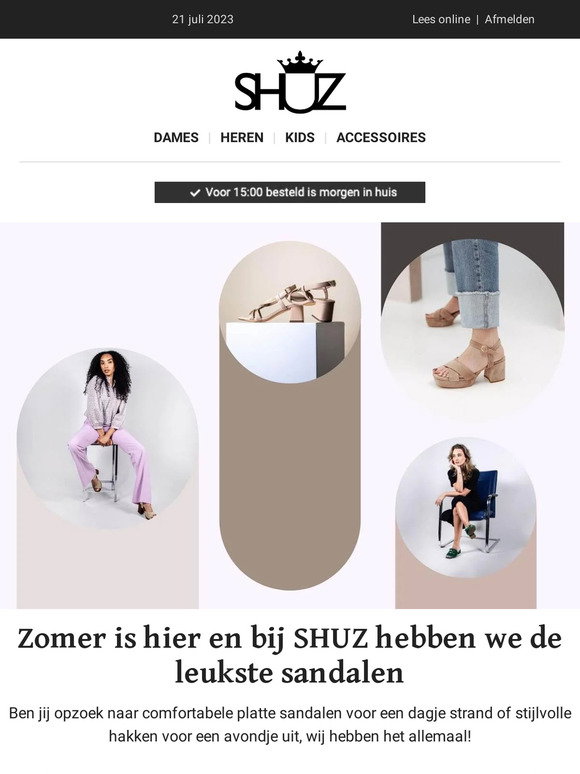 SHUZ: Sandalen Special: De hottest styles voor de zomer bij SHUZ! | Milled