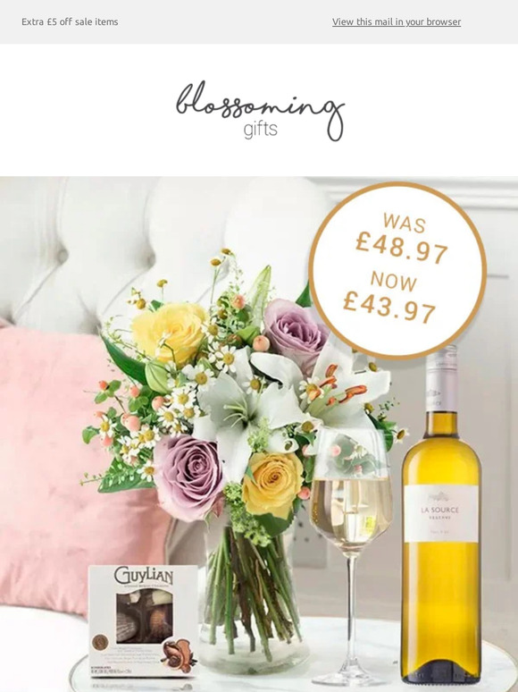 - Save big with our Floral giftsets
