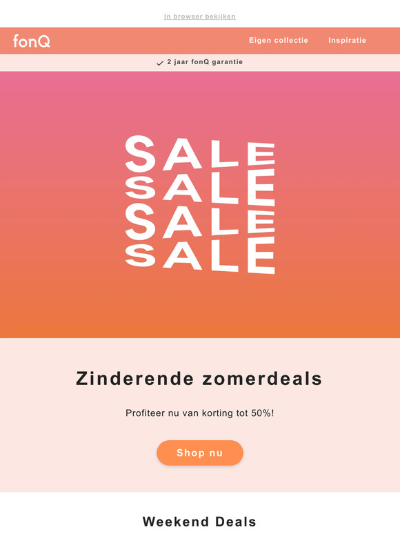 Nieuwe deals in de Summer Sale!
