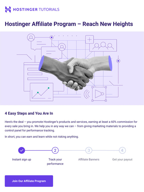 Hostinger Affiliate Program – Let’s Go