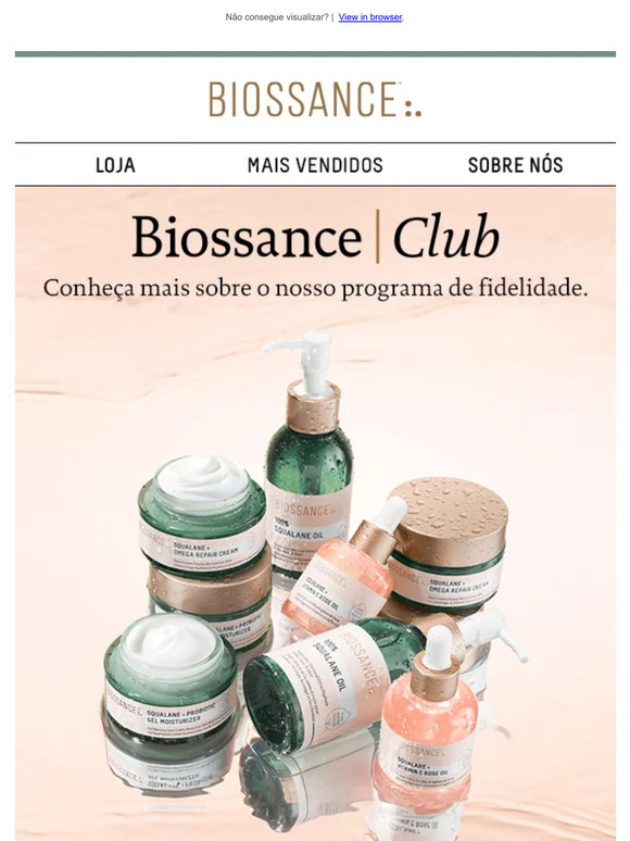 Biossance Club: Faça parte dos VIPS! ✨
